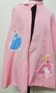 Kids Costumes to Hire - Pink Cape with Princesses 